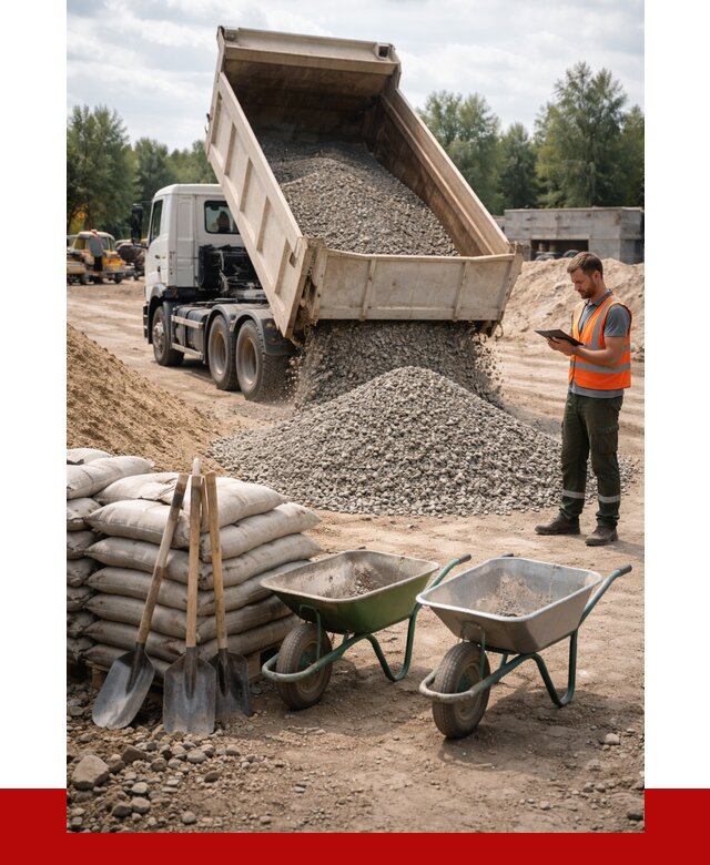 Доставка нерудных материалов в Горном-Алтайске от 1244 руб. | ПРОНЕРУДГрн