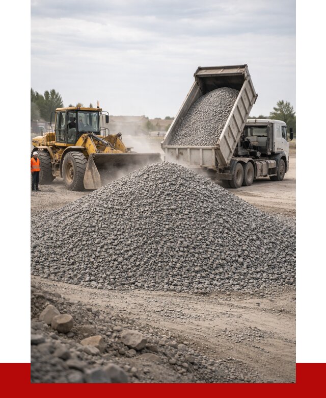 Купить щебень с доставкой в Горном-Алтайске от 2592 руб. | ПРОНЕРУДГрн