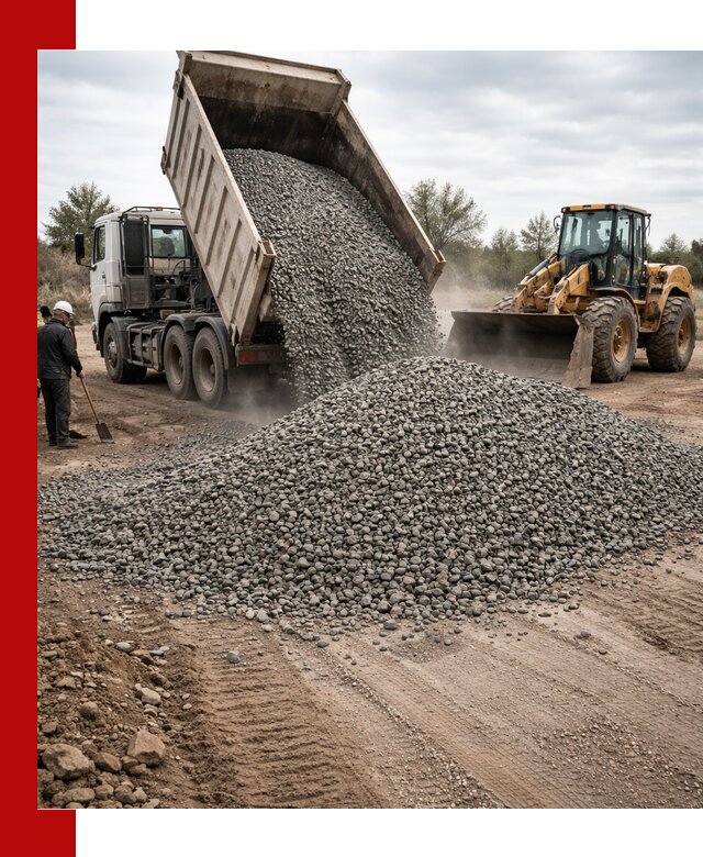 Гранитный щебень фракция 10-20 с доставкой в Горном-Алтайске