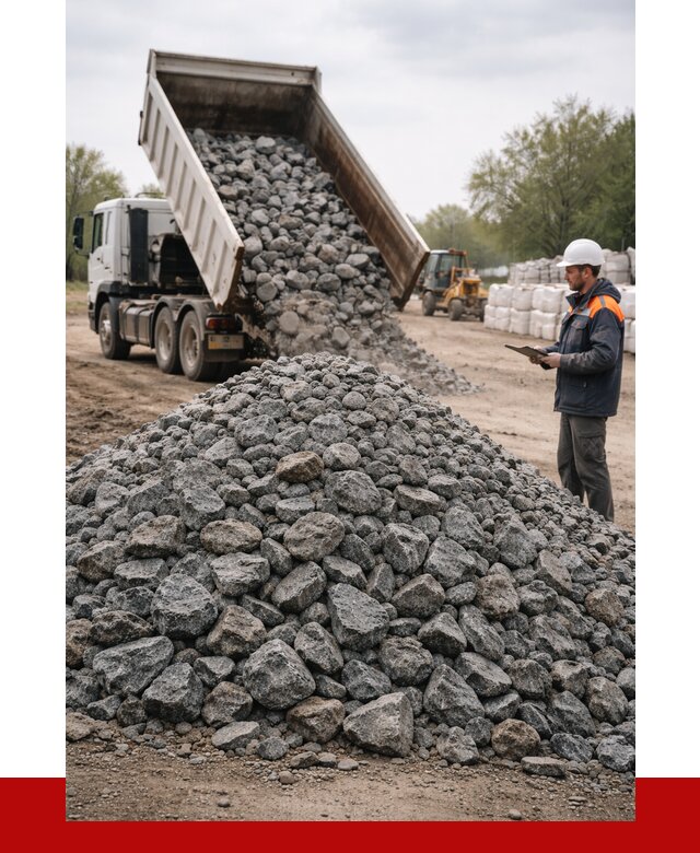 Гранитный щебень фракция 100-200 в Горном-Алтайске от 4355 р. ПРОНЕРУДГрн