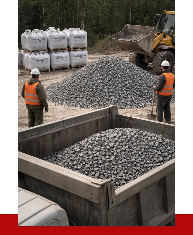 Щебень габбро диабаз 20-40 в Горном-Алтайске от 3525 руб. | ПРОНЕРУДГрн