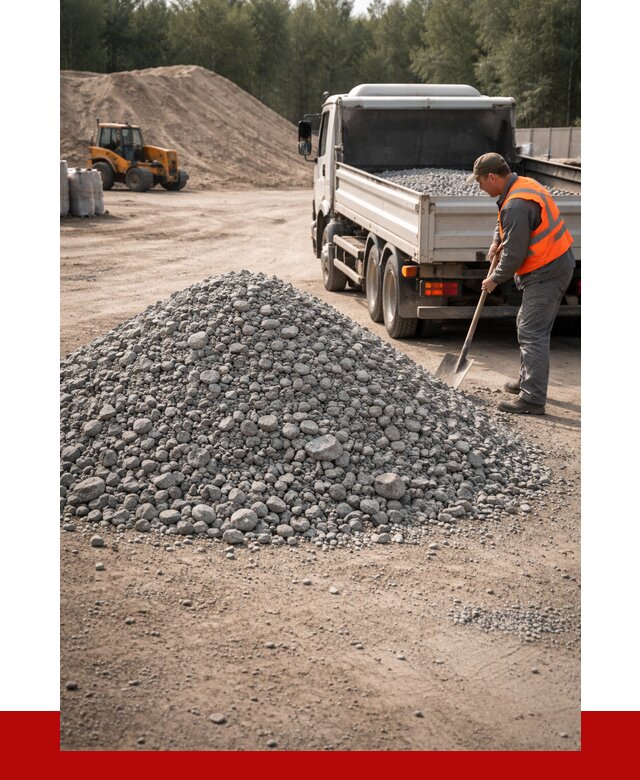 Гравийный щебень фракция 5-10 в Горном-Алтайске от 2281 р. | ПРОНЕРУДГрн