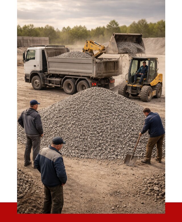 Гравийный щебень фракция 5-20 в Горном-Алтайске от 2488 р. ПРОНЕРУДГрн