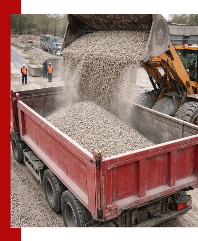 Купить известняковый щебень фракции 0-5 с доставкой в Горном-Алтайске