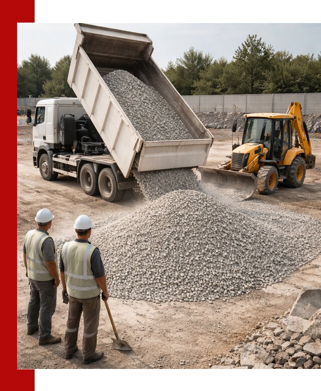Купить известняковый щебень фракции 5–10 мм с доставкой в Горном-Алтайске