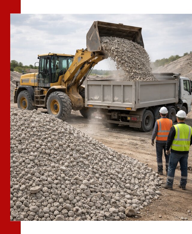 Доломитовый щебень фракция 40–71 доставка и продажа в Горном-Алтайске