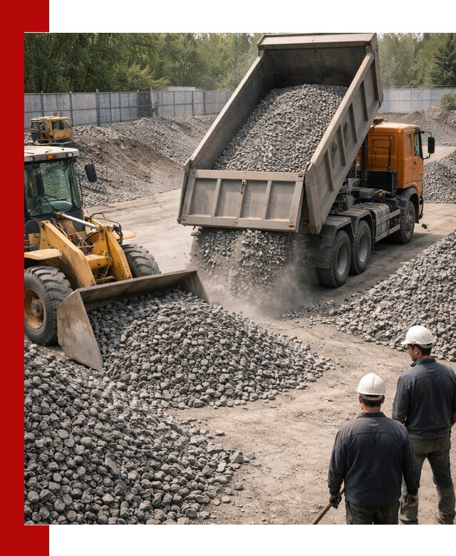 Шлаковый щебень фракция 20-40 доставка и продажа в Горном-Алтайске