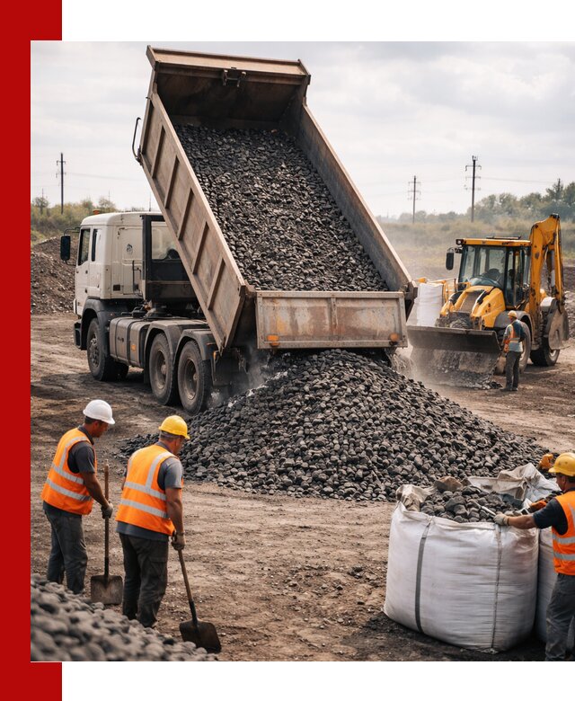 Шлаковый щебень фракция 40-70 с доставкой в Горном-Алтайске