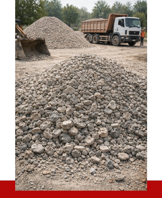 Вторичный щебень фракция 20-40 в Горном-Алтайске от 2281 р ПРОНЕРУДГрн