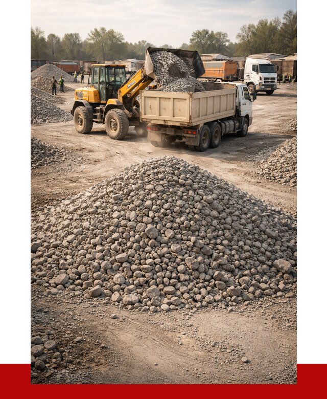 Вторичный щебень фракция 40-70 в Горном-Алтайске от 1804 р, ПРОНЕРУДГрн