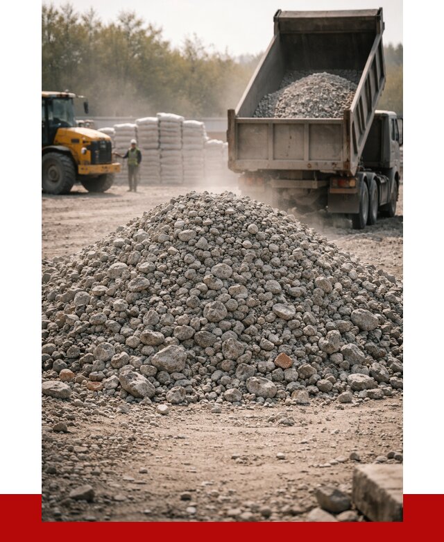 Вторичный щебень фракция 70-150 в Горном-Алтайске от 1452 р. | ПРОНЕРУДГрн