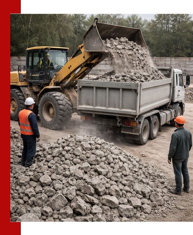 Вторичный щебень фракция 70–150 в Горном-Алтайске с доставкой