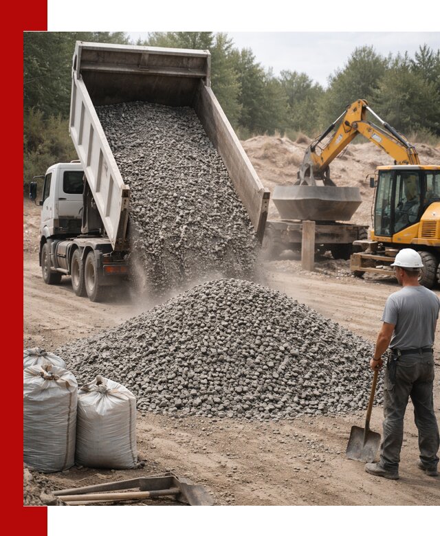 Доставка и продажа бетонного щебня в Горном-Алтайске