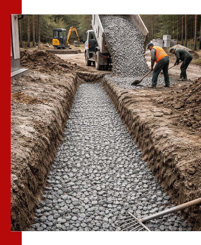 Щебень для дренажа с доставкой в Горном-Алтайске высокого качества