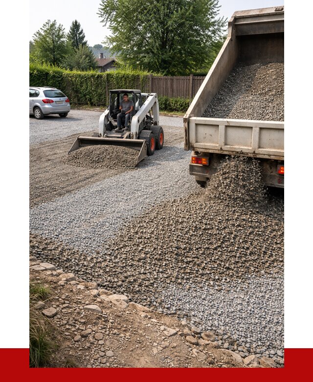 Щебень для парковки в Горном-Алтайске с доставкой от 1244 р.| ПРОНЕРУДГрн
