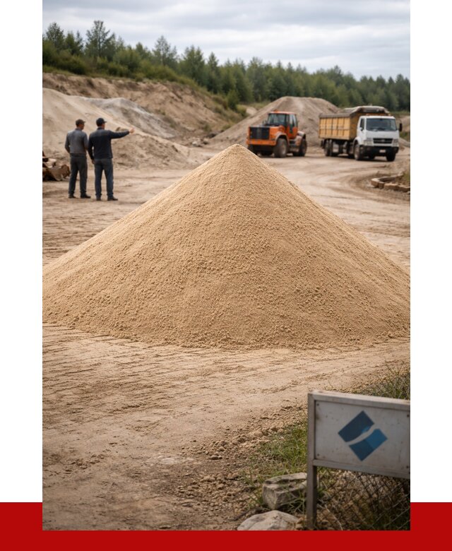 Карьерный песок навалом в Горном-Алтайске от 1866 р. | ПРОНЕРУДГрн