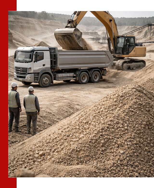 Карьерный крупнозернистый песок с доставкой в Горном-Алтайске