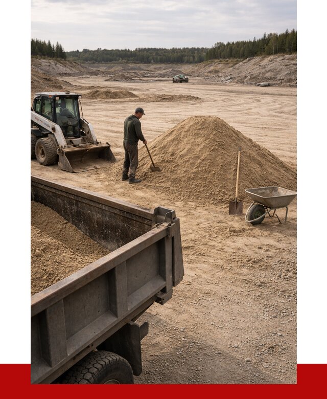 Карьерный песок среднезернистый в Горном-Алтайске, от 2281 р. ПРОНЕРУДГрн