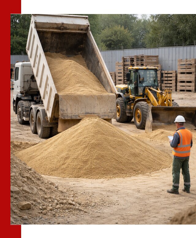 Доставка карьерного мелкозернистого песка в Горном-Алтайске