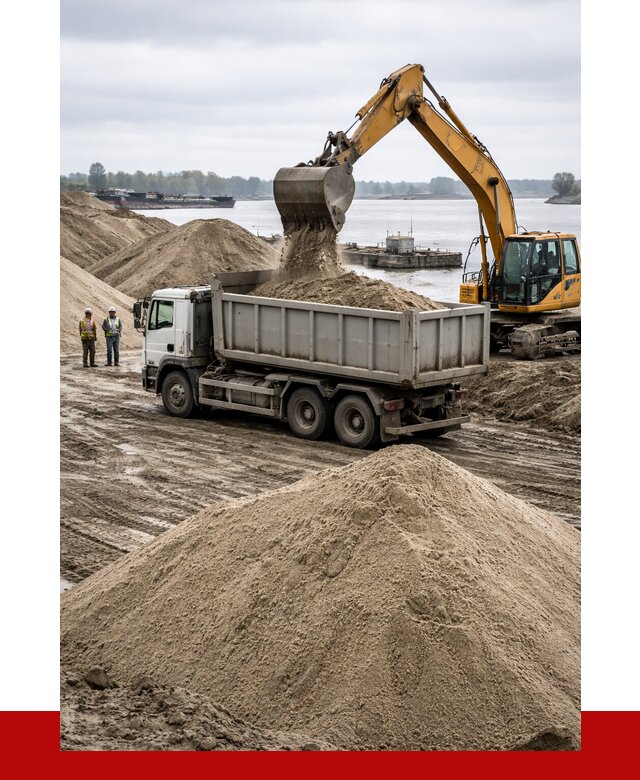 Купить речной песок навалом в Горном-Алтайске от 1866 р., ПРОНЕРУДГрн