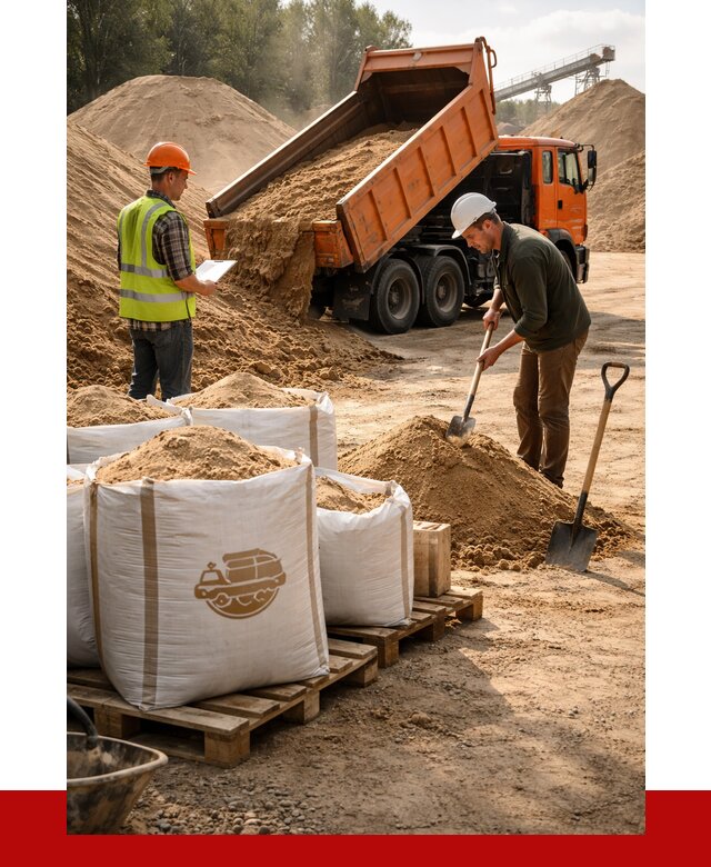 Строительный песок в Горном-Алтайске от 2281 р. с доставкой, ПРОНЕРУДГрн