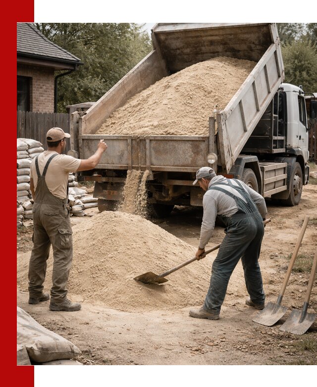 Песок для штукатурки с доставкой в Горном-Алтайске качественный и чистый