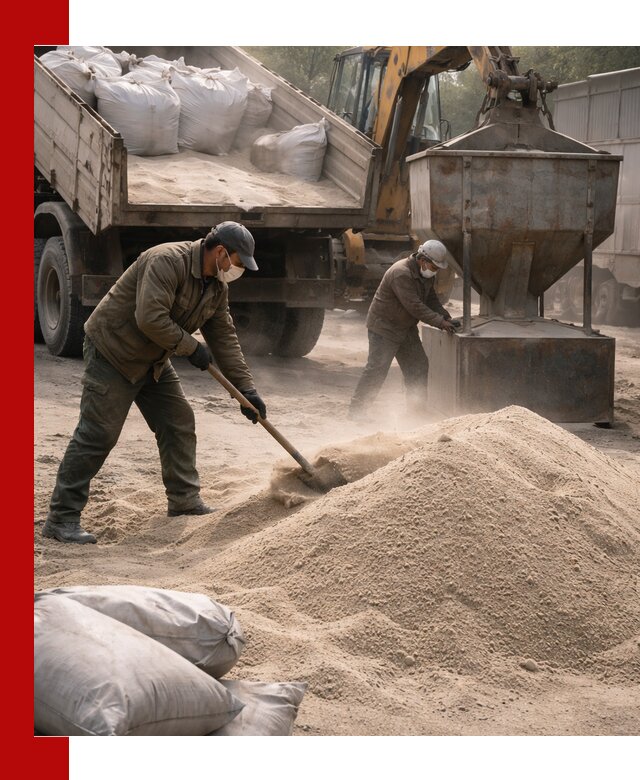 Кварцевый песок для пескоструя в Горном-Алтайске — доставка и качество