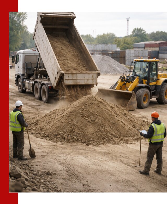 Доставка и продажа пескогрунта оптом и в розницу в Горном-Алтайске