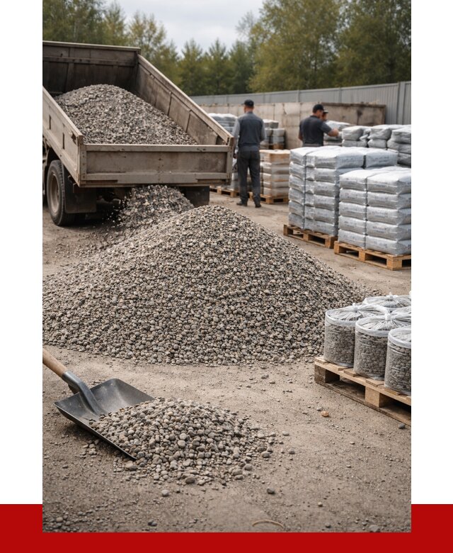 Гравий фракция 5-20 в Горном-Алтайске купить от 2385 р. ПРОНЕРУДГрн
