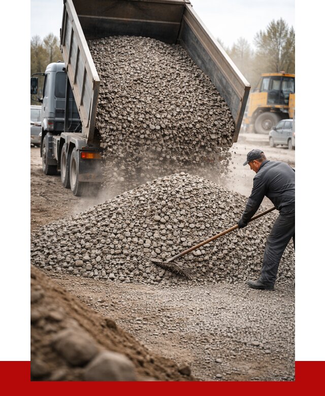 Гравий фракция 20-40 в Горном-Алтайске от 2592 р. доставка | ПРОНЕРУДГрн