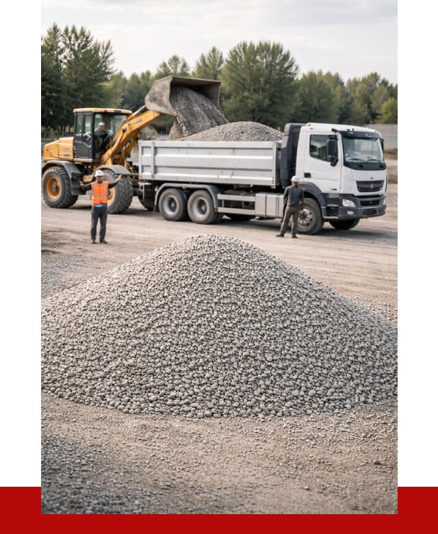 Купить мытый гравий в Горном-Алтайске от 3629 р, доставка ПРОНЕРУДГрн
