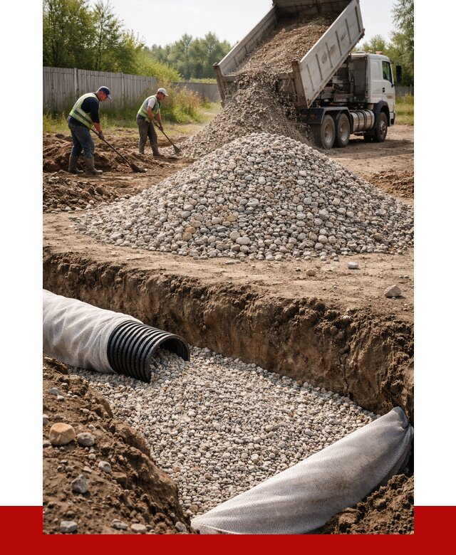 Гравий для дренажа в Горном-Алтайске от 2281 р., доставка ПРОНЕРУДГрн