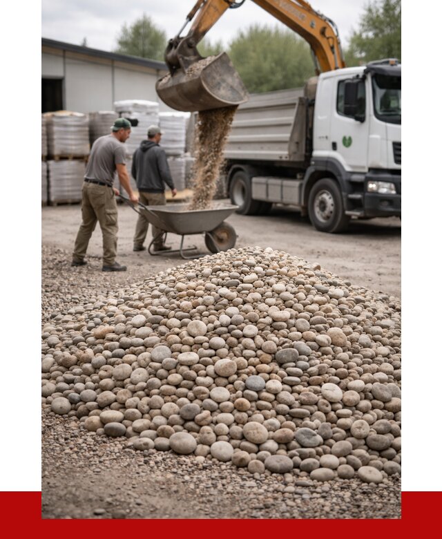 Галька декоративная в Горном-Алтайске от 3318 р. за куб | ПРОНЕРУДГрн
