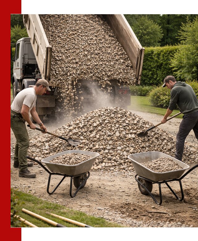 Доставка и продажа декоративной гальки в Горном-Алтайске