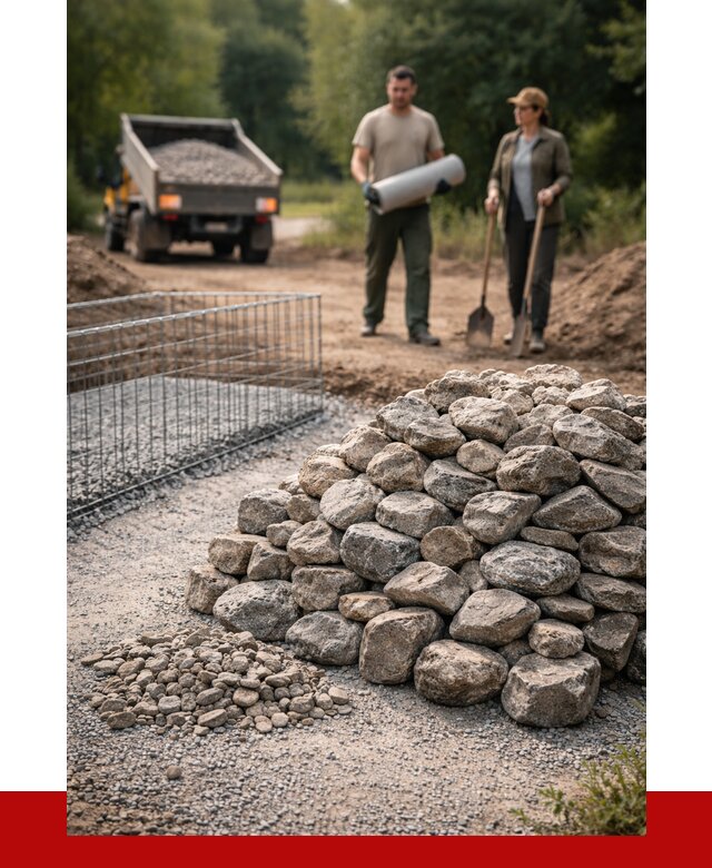 Камень для габионов фракция 100-200 в Горном-Алтайске от 4977 р. | ПРОНЕРУДГрн