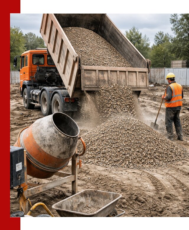 Опгс для бетона с доставкой самосвалом в Горном-Алтайске от производителя