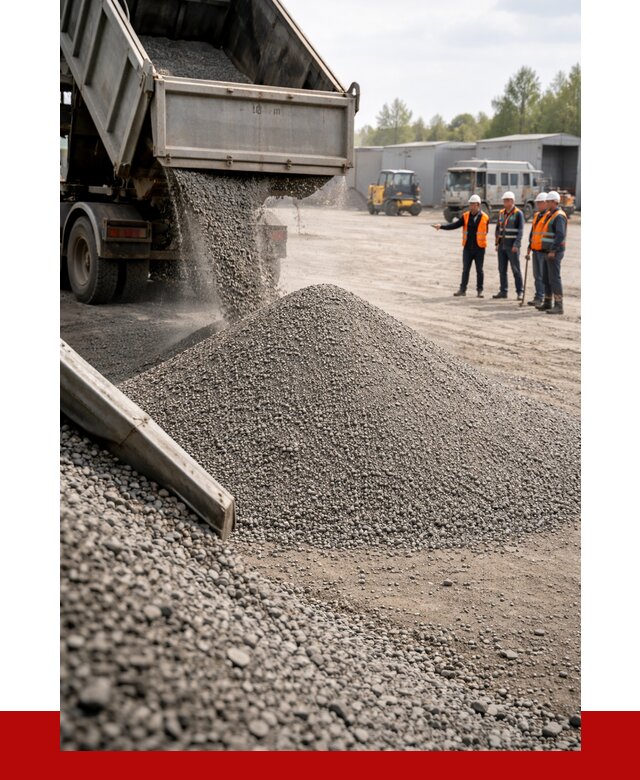 Гравийный отсев 0-5 в Горном-Алтайске от 1244 р. с доставкой | ПРОНЕРУДГрн