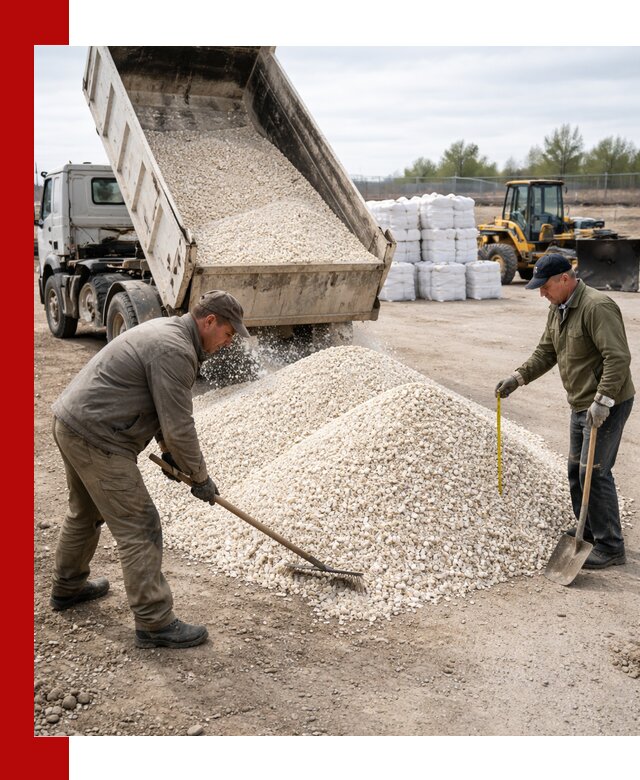 Мраморная крошка с доставкой и разгрузкой в Горном-Алтайске