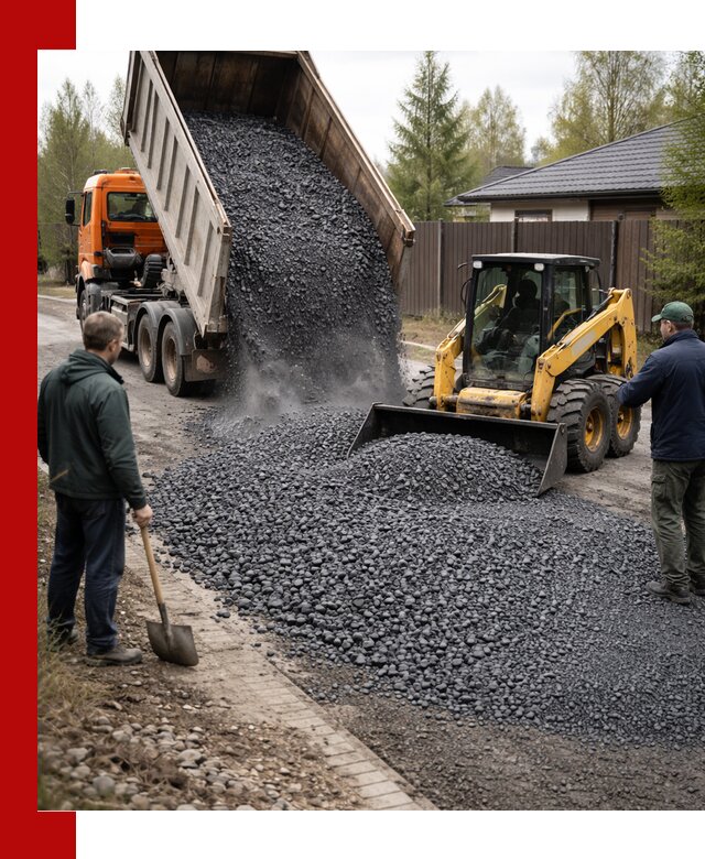 Крошка габбро с доставкой в Горном-Алтайске для строительных работ