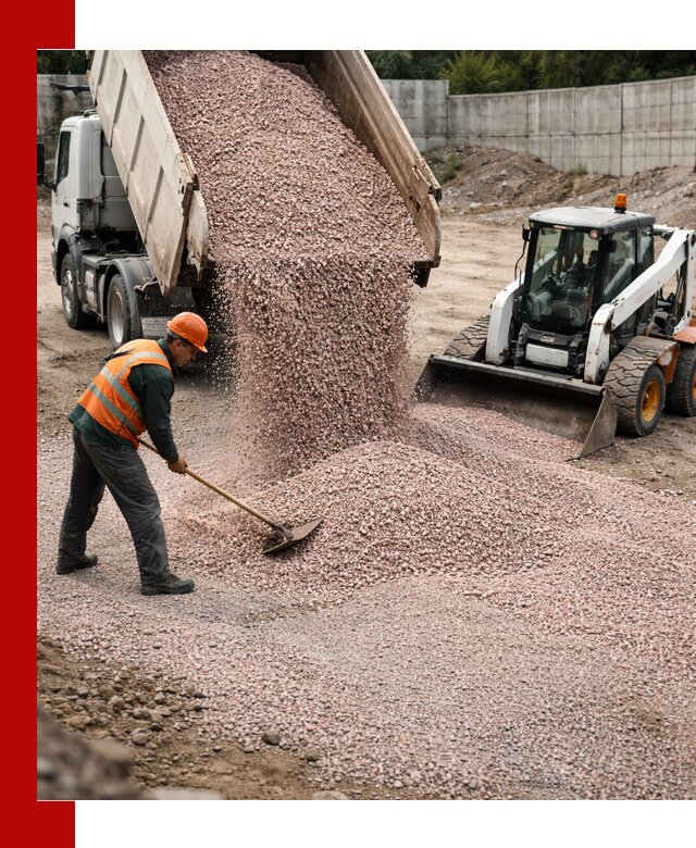 Крошка розовый гранит с доставкой в Горном-Алтайске от производителя