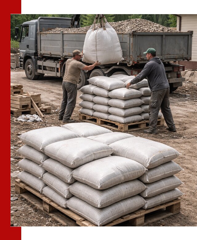 Керамзит в мешках с доставкой в Горном-Алтайске от компании-поставщика
