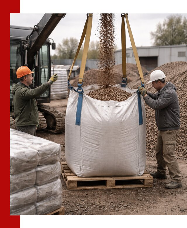 Керамзит в биг-бегах с доставкой в Горном-Алтайске