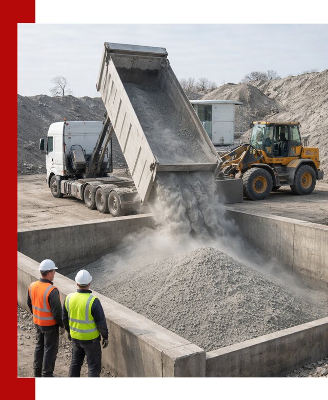 Доставка цемента навалом в Горном-Алтайске крупными партиями