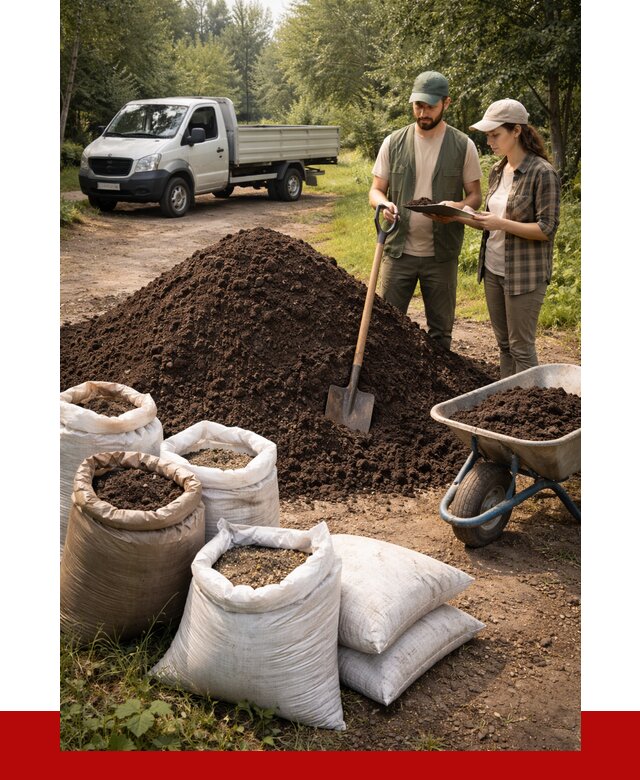 Купить грунт с доставкой в Горном-Алтайске от 4666 р. за м3 | ПРОНЕРУДГрн