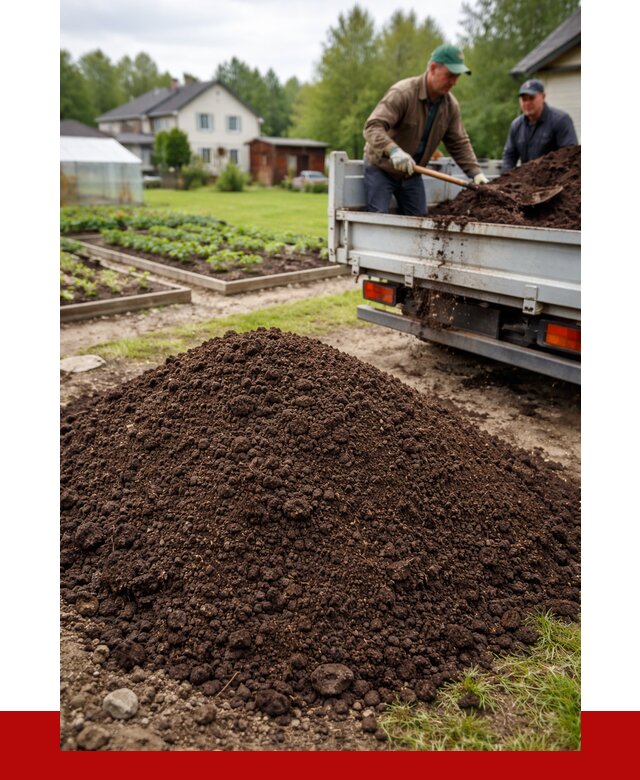 Плодородный грунт в Горном-Алтайске с доставкой от 4355 р. | ПРОНЕРУДГрн
