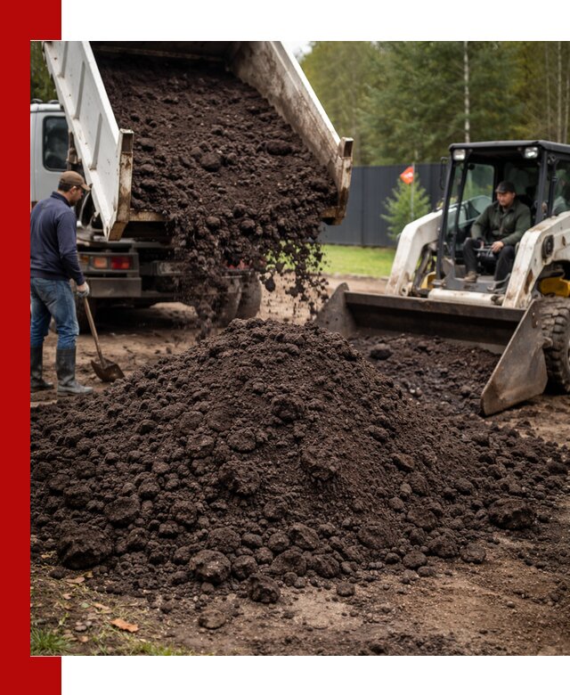 Плодородный грунт с доставкой в Горном-Алтайске для садов и огородов