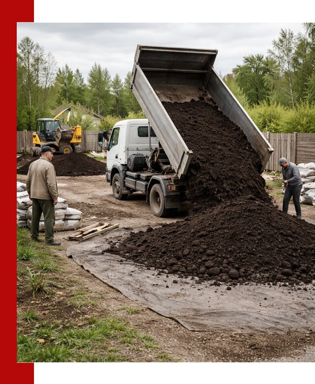 Доставка качественного почвогрунта в Горном-Алтайске оптом и в розницу