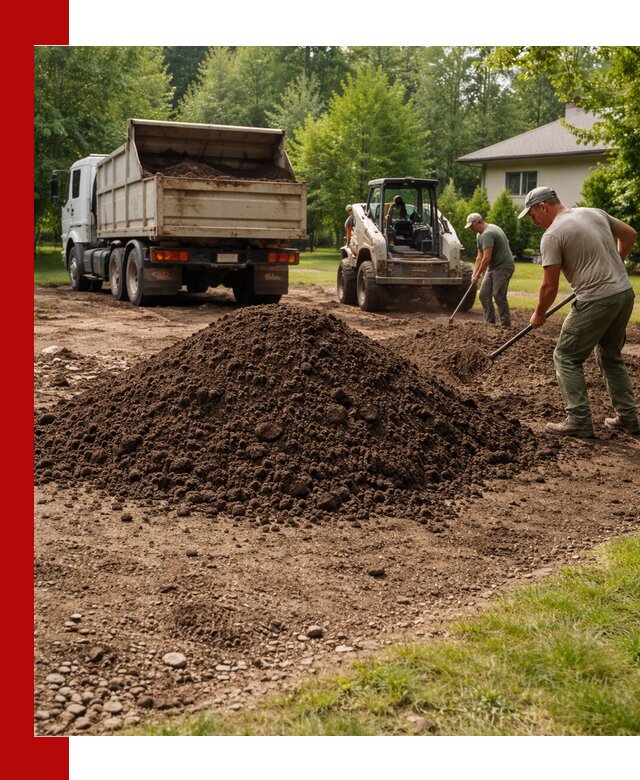Доставка и укладка грунта для газона в Горном-Алтайске
