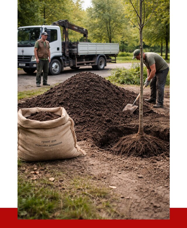 Грунт для посадки деревьев в Горном-Алтайске от 1244 р. | ПРОНЕРУДГрн