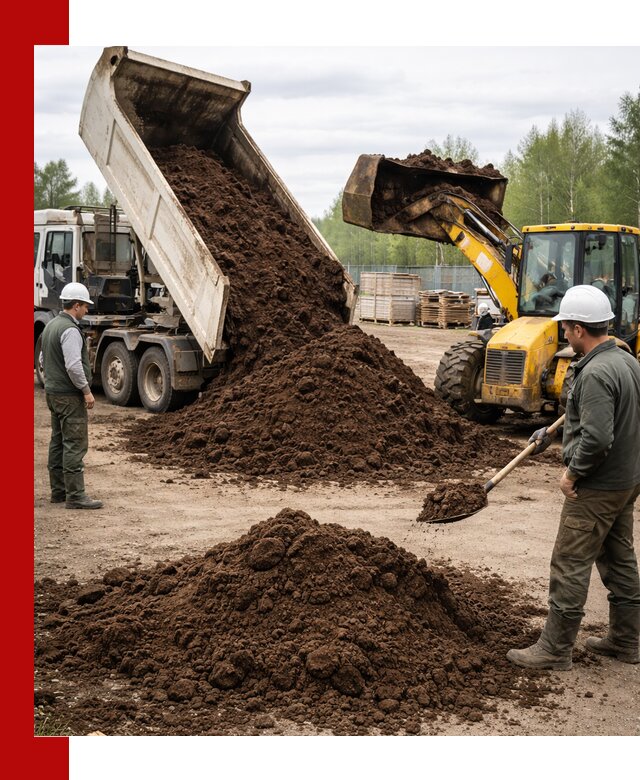 Доставка торфа оптом и в мешках в Горном-Алтайске